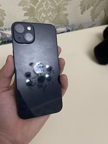 Apple iPhone: IPhone 13, Б/у, 128 ГБ, Midnight, Защитное стекло, Чехол, Коробка, 84 % — 1