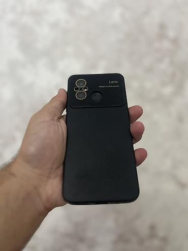 Мобильные телефоны: Redmi 12C, 128 ГБ, цвет - Черный, Отпечаток пальца — 3