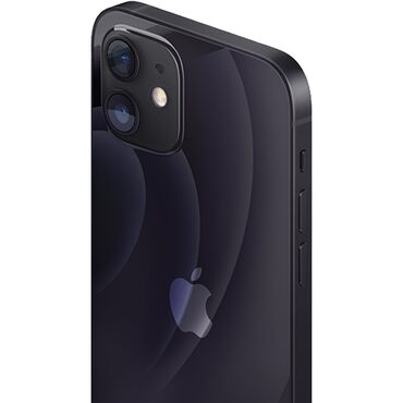 айфон 12 pro max цена бишкек: IPhone 12, Колдонулган, 64 ГБ, Кара, Коргоочу айнек, Каптама, Кабель, 80 %