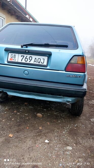 Volkswagen: Volkswagen Golf: 1989 г., 1.8 л, Механика, Бензин, Хэтчбэк at lalafo.kg — 4 Volkswagen: Volkswagen Golf: 1989 г., 1.8 л, Механика, Бензин, Хэтчбэк — 4
