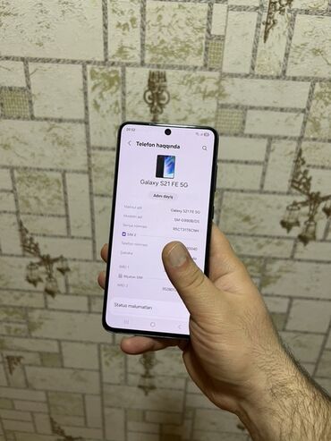 Samsung: Samsung Galaxy S21 FE, 128 GB, rəng - Boz, İki sim kartlı — 3