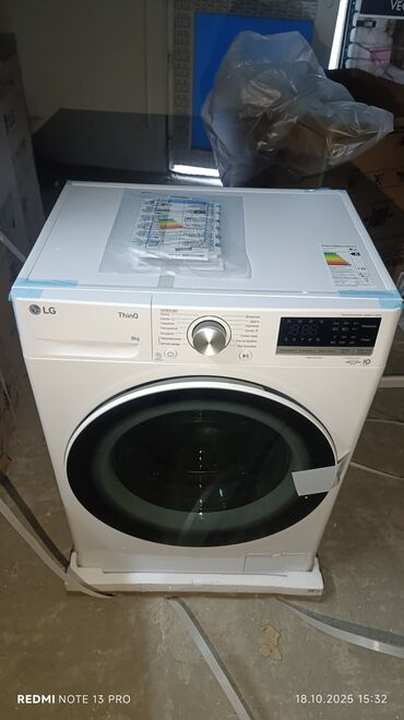 Стиральные машины: Стиральная машина LG, Новый, Автомат, До 9 кг, Компактная — 1