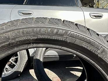 Шиналар: Шиналар 225 / 40 / R 18, Кыш, Колдонулган, Комплект, Michelin — 4