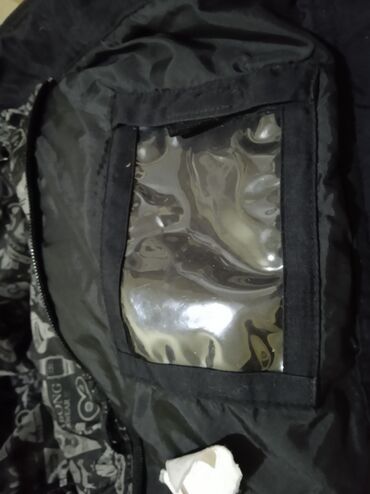 Zimske jakne: Billabong zimska/ski jakna sa kapuljačom, crno‑crvene pruge sa žutim — 13