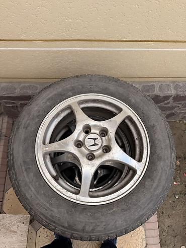 Колеса в сборе 215 / 65 / R 16, Зима, Б/у, Комплект, Легковые, Литые, отверстий - 5 at lalafo.kg Колеса в сборе 215 / 65 / R 16, Зима, Б/у, Комплект, Легковые, Литые, отверстий - 5