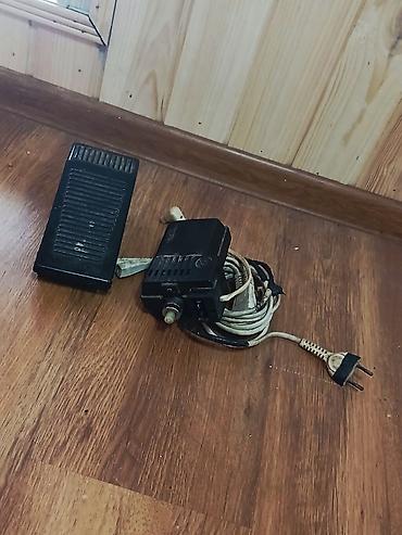 masin manitor: Elektrikli tikiş maşını üçün pedal və elektrik mühərriki dəsti — 1