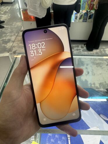наушник для айфона: Redmi, Redmi 12, Б/у, 128 ГБ, цвет - Черный, 1 SIM, 2 SIM