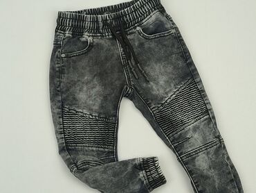 klapki hm czarne: Spodnie jeansowe, 2-3 lat, 92/98, stan - Dobry
