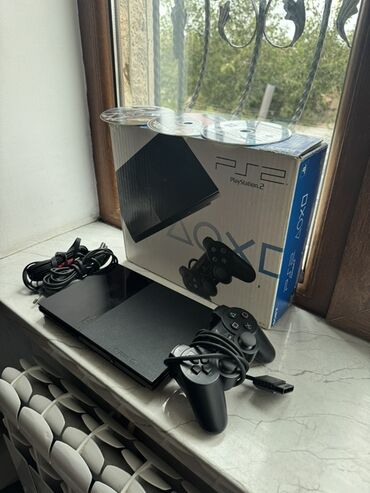 прокат плейстейшен 4: Sony PlayStation 2 super slim Real Alıcı Əlaqə Saxlasın Endirim