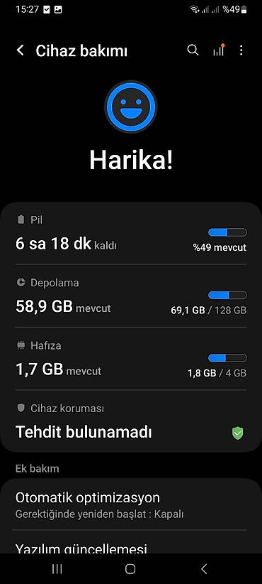 hp 250 g10: Samsung Galaxy A32, 128 GB, rəng - Boz, Barmaq izi, Sənədlərlə, Sensor — 6