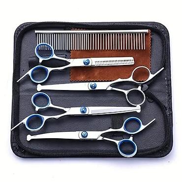 Oprema za kućne ljubimce: Profesionalni set makaza za negovanje kućnih ljubimacaa — 1