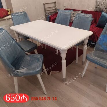 Çarpayılar: Mətbəx üçün, Yeni, 6 stul