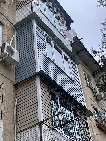 Фасадные работы: Облицовка и остекление балконов/лоджий - Обшивка фасада балконов — 1
