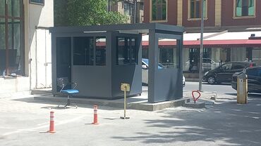 Plastik qapılar: MÜHAFİZE BUTKALARI. COFEE SATIŞI ÜÇÜN KİOSKLAR. 400X200=4500 MAN