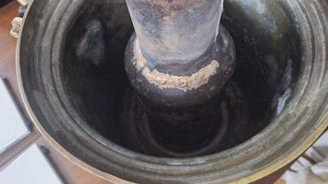 Qədim samovarlar: Antik samovar 10litr– “İvan Batashev, Tula” istehsalı.18medalı var. - — 7