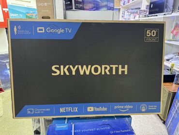 Телевизоры: НОВОГОДНЯЯ АКЦИЯ Телик Телевизор Skyworth 50QLED 50Q66G 130 см 50" 4k