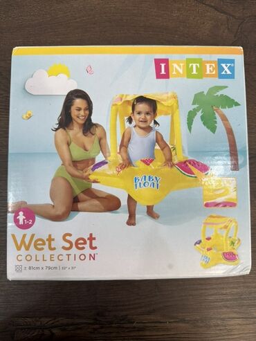 Intex-dən körpələr üçün nəzərdə tutulmuş bu üzəcək, uşağınızın suda