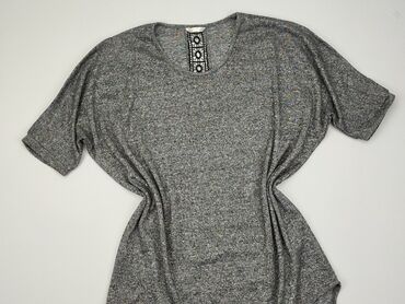 bluzki na krótki rękaw damskie plus size: Блуза жіноча, XL, стан - Ідеальний