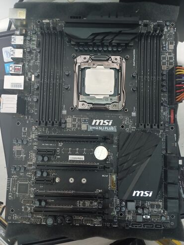 Материнские платы: Материнская плата, Б/у, MSI, LGA2011 v3, ATX, Для ПК