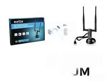 Modemi, ruteri i mrežni uređaji: Netis WF2190 AC1200 bežični dual-band USB adapter - Dvopojasni Wi‑Fi — 16