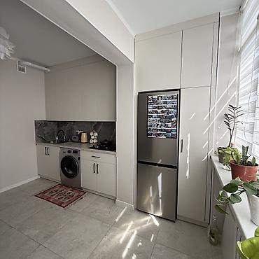 flat osh: 1 комната, 44 м², Мега Комфорт ТЦ 105 серия, 9 этаж, Евроремонт — 7
