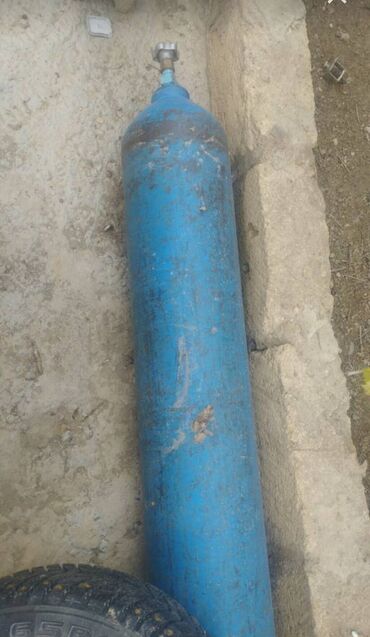 Окна: Mavi rəngli təzyiq silindri (balon) - Material: polad korpus - Rəng