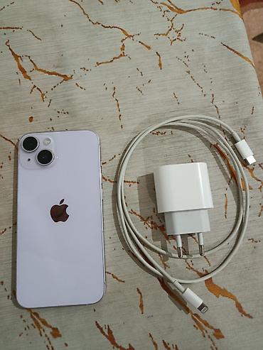 6 iphone: IPhone 14, 128 GB, White Titanium, Barmaq izi, Face ID — 2
