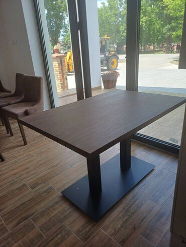 Postolja za stolove: Metalna postolja za stolove, donja ploca 450x450x5mm, stub 80x80 — 12