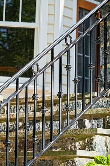 Изготовление перил: Изготовление перил Материал: Кованное железо, Наружные — 11