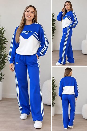 Айымдардын кийими: Спортивный костюм-двойка adidas для женщин - Комплект: свитшот + — 3