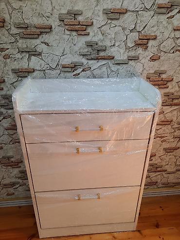 mebel satilir: Yeni, 3 qapılı, Ağ, Ayaqqabı dolabı — 3