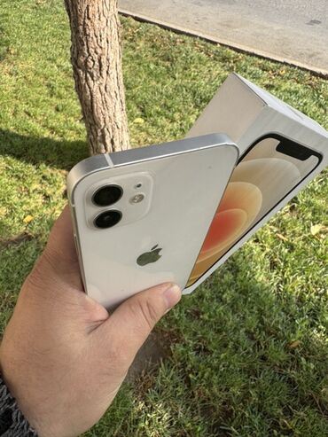 Apple iPhone: IPhone 12, 128 GB, Ağ, Face ID — 7