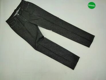 Dżinsy: Dżinsy XL (EU 42), wzór - Jednolity kolor, kolor - Czarny