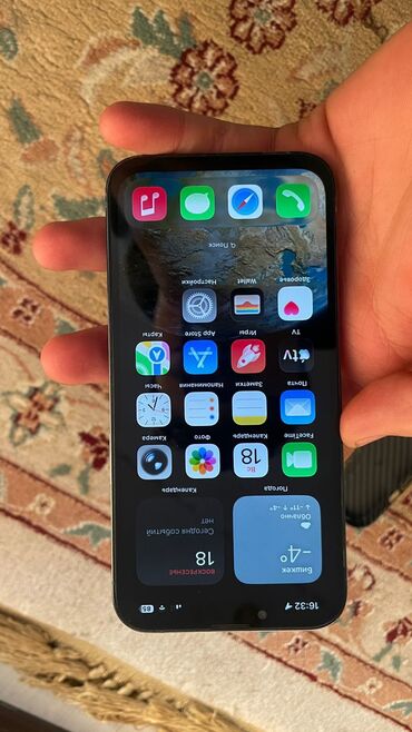 Apple iPhone: IPhone 13 Pro, Б/у, 128 ГБ, Sierra Blue, Чехол, 77 % — 5