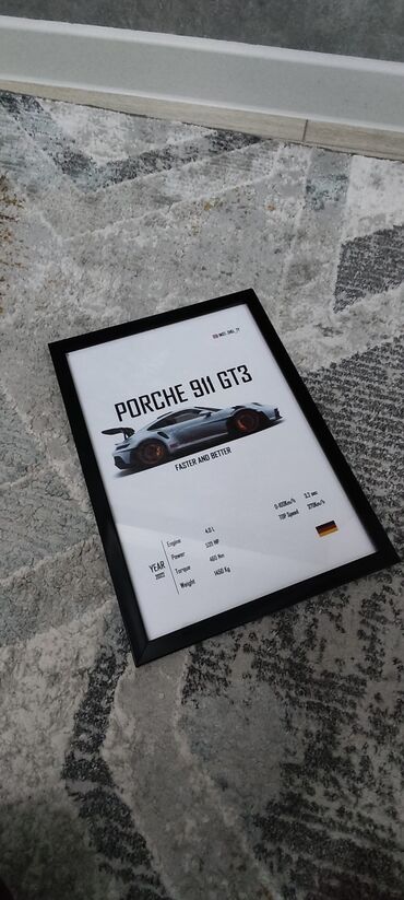 модели автомобилей: Porsche 911 gt3🖼️ со всей характеристикой 🔥 подари любителю скорости😏