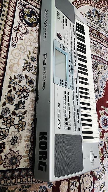 Музыкалык аспаптар: Korg Pa50SD — профессиональный аранжировщик с 61-клавишной — 2