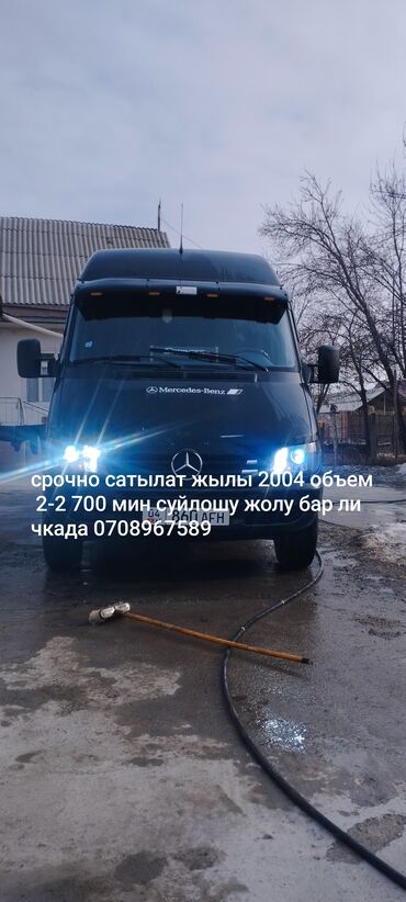 Mercedes-Benz: Mercedes-Benz Спринтер: 2004 г., 2.2 л, Механика, Дизель, Минивэн