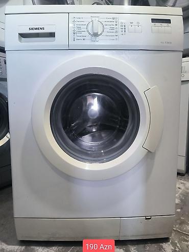 Paltaryuyan maşınlar: Paltaryuyan maşın Siemens, 6 kq, Avtomat, Qurutmasız, Kredit yoxdur — 17