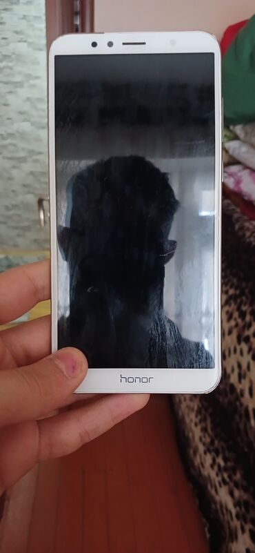 huawei honor 4c pro: Honor 7A, 16 GB, rəng - Boz, Qırıq, Barmaq izi, İki sim kartlı