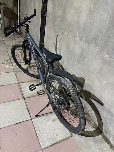 irşad electronics velosiped: ZigZag hibrid/MTB tipli velosiped - Rəng: boz matt gövdə, qara — 2