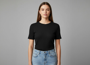 czarne t shirty damskie plus size: Sinsay, T-shirt damski, rozmiar M