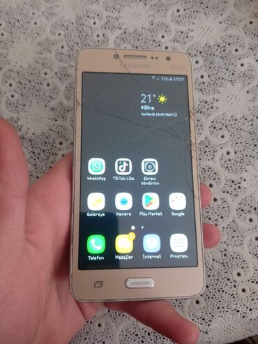 Samsung: Samsung Galaxy J2 Prime, 8 GB, rəng - Boz, Sensor