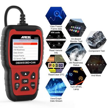 Alati za automobile: Novo - Ancel AS500 OBD2 Auto Diagnostika AS500 podržava i 12V dizel — 10