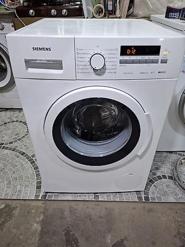 qapi dinamikleri: Siemens paltaryuyan maşın, ön yükləməli model. 8 kq yuma tutumuna və — 1