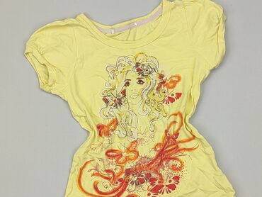 żółta koszulka chłopięca: Koszulka, 9 lat, 128-134 cm, stan - Dobry