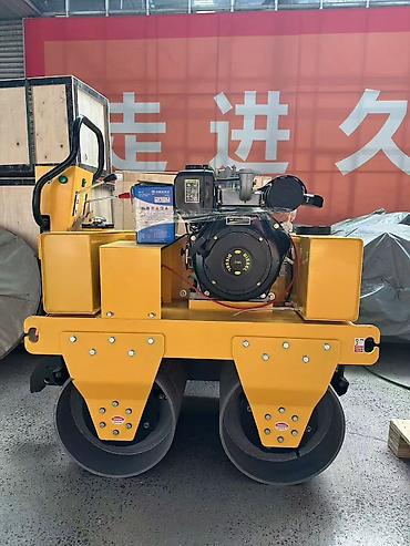 Другие инструменты: Вибро каток трамбовка Ручной двухвальцовый вибрационный каток — 3