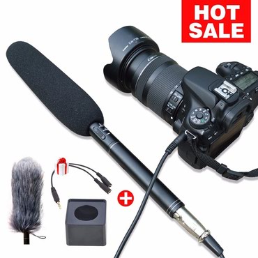 Mikrafon universal Video Camera Interview Recording Microphone