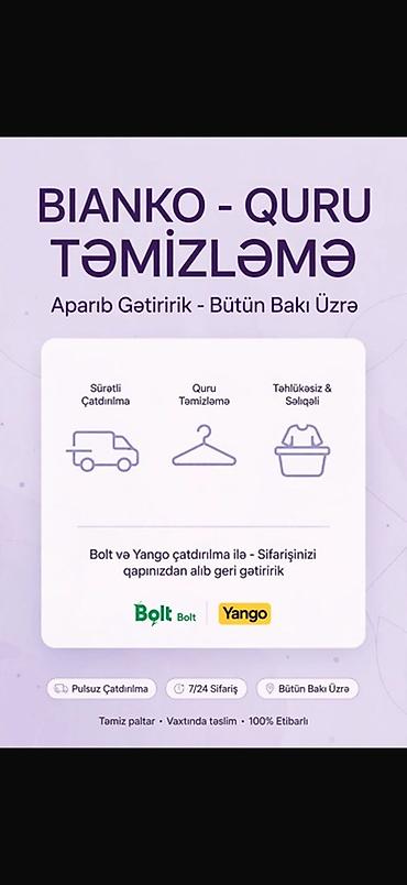 qapi icliyi: Quru təmizləmə | Geyimlər — 1