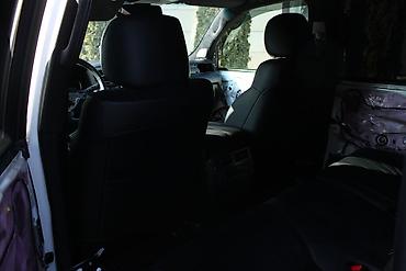 подагрев: Чехлы Алькантара, С подогревом, цвет - Черный, Lexus, Новый, Самовывоз — 8