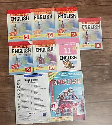 Testlər: Məhsul: İngilis dili test toplusu Tərkib: - “Test Tapşırıqları – — 1